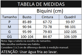 Biquíni Estampado e Saída de Praia