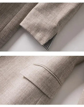 Blazer Minimalista com Patchwork - Cardino